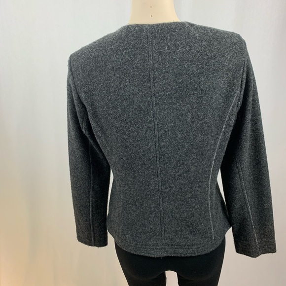 Steilmann Grey Zipper Cardigan 10 - Picture 2 of 11